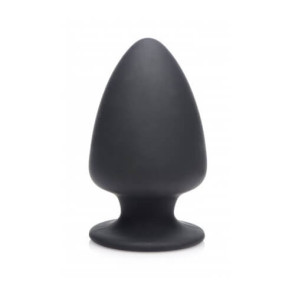 DUAL DENSITY SMALL SILICONE BUTT PLUG 3.5 INCHES