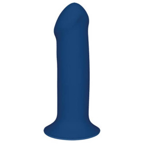 CUSHIONED CORE SUCTION CUP GIRTHY SILICONE DILDO 7 INCH