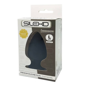 DUAL DENSITY LARGE SILICONE BUTT PLUG 5 INCHES