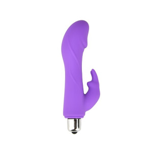 LOVING JOY 7 FUNCTION SILICONE MINI RABBIT BULLET VIBRATOR