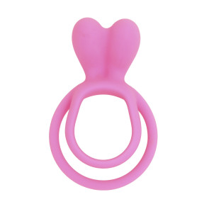 JOYRINGS SILICONE DOUBLE RABBIT COCK RING