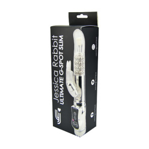 Jessica Rabbit G-Spot Slim Vibrator - Clear