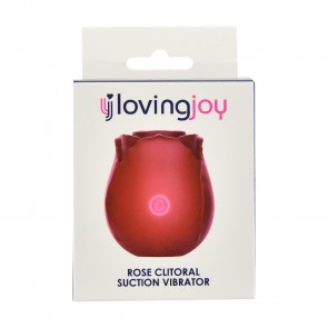 Loving Joy Rose Toy Clitoral Suction Vibrator