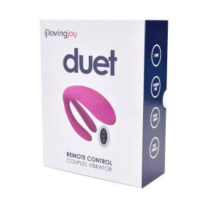 Loving Joy Duet Remote Control Couples Vibrator