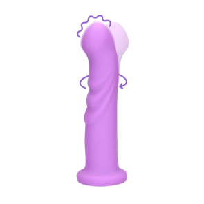 Loveline Ultra Soft Silicone Rotating G-Spot Vibrator