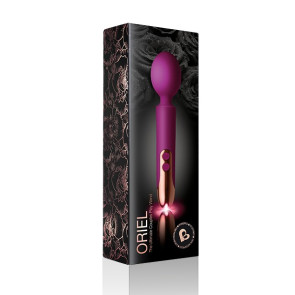 Rocks Off Oriel Rechargeable Wand Massager Plum