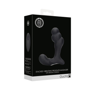 Stacked Vibrating Prostate Massager with Remote Control