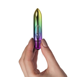 RO-80mm Rainbow Bullet Clitoral Vibrator