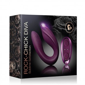 Rocks Off Rock Chick Diva Remote Colntrolled Clit and G-Spot Vibe
