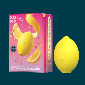 ROMP LEMON CRUSH CLITORAL SUCTION VIBRATOR