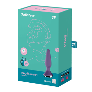 SATISFYER PLUG-ILICIOUS 1 VIBRATING APP CONTROLLED BUTT PLUG