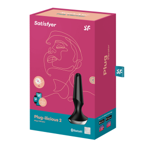 SATISFYER PLUG-ILICIOUS 2 - APP CONTROLLED VIBRATING BUTT PLUG