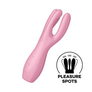 SATISFYER THREESOME 3 - TRIPLE MOTOR CLITORAL VIBRATOR