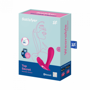 SATISFYER TOP SECRET - APP CONTROLLED WEARABLE CLITORAL & G-SPOT VIBE