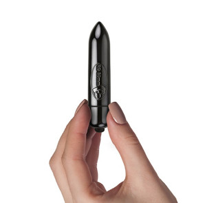 RO-80mm Midnight Metal Clitoral Bullet Vibrator