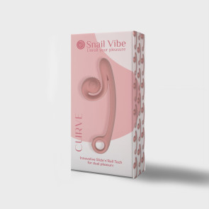 SNAIL VIBE CURVE - EXTRA POWERFUL DUAL VIBE