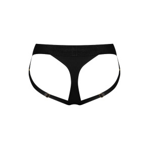 STRAP ON ME - HARNESS LINGERIE HEROINE - BLACK