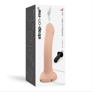 STRAP ON ME - SQUIRTING CUM DILDO SEMI-REALISTIC VANILLA