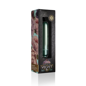 Rocks Off Touch of Velvet Aqua Lily Clitoral Bullet Vibrator