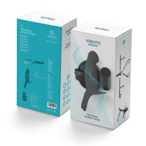 VIRGITE - HOLLOW HARNESS WITH VIBRATION - SIZE S