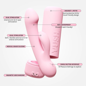 VUSH - POP GLOW RABBIT VIBRATOR