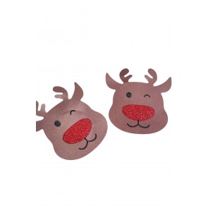 YesX Adhesive Reindeer Nipple Covers